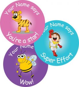 Assorted reward stickers - Teacher Stickers
