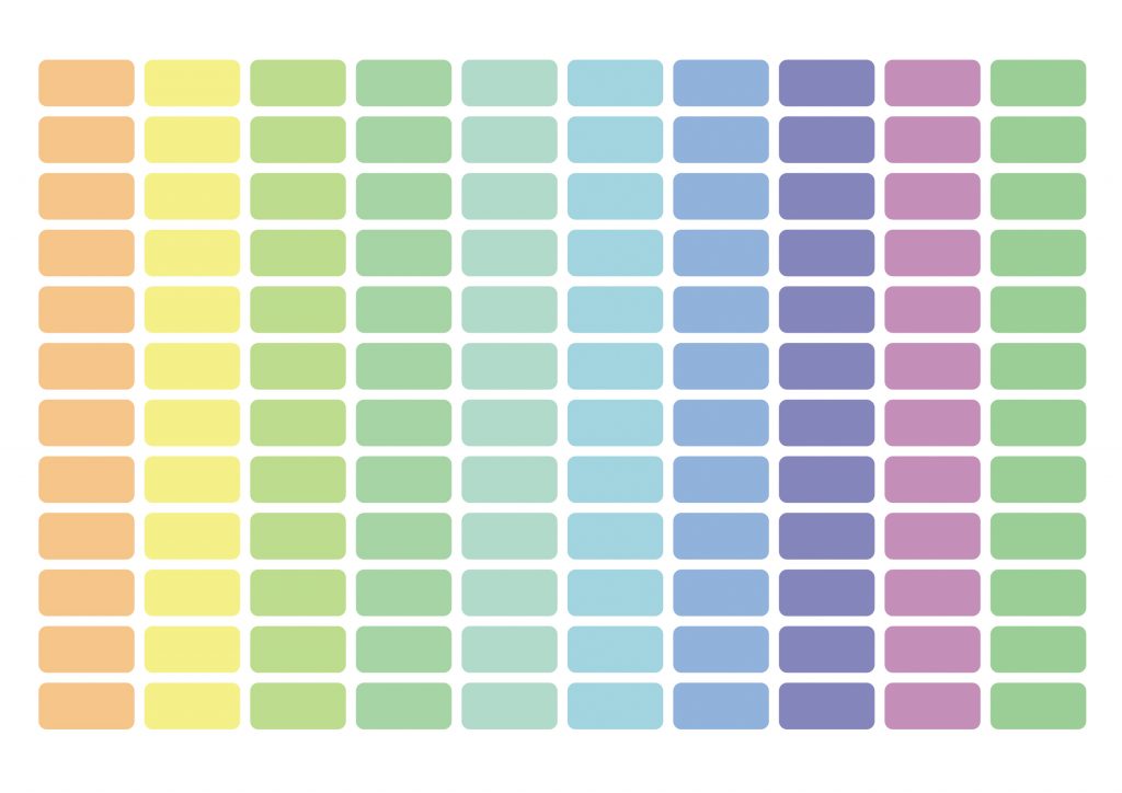 Epps Design Blank Diary Labels Teacher Stickers