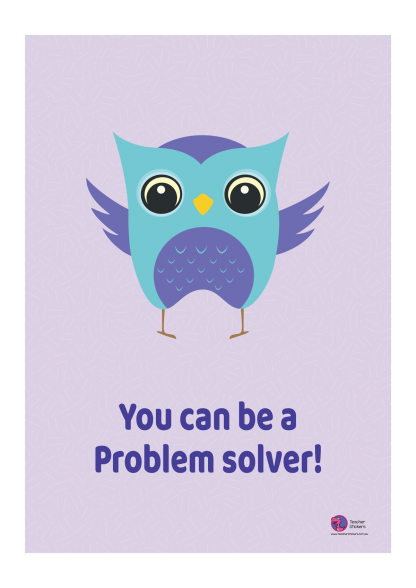 Owl-Poster-You-can-be-a-problem-solver