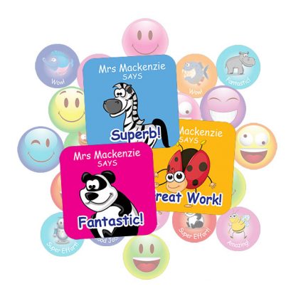 Assorted Square Sticker Gift Pack