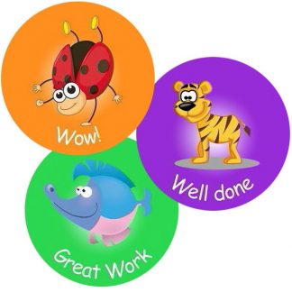 Assorted round - Teacher Stickers