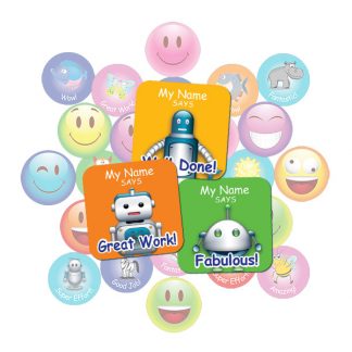 Robot Square Sticker Gift Pack