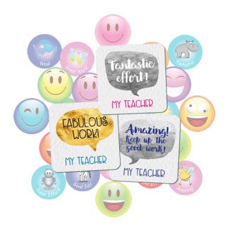 25mm Square Speech Bubble sticker gift pack
