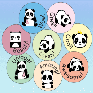 panda stickers